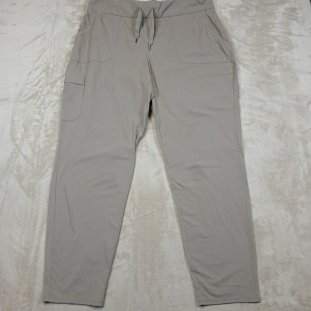 Columbia Climber Canyon Pants Women’s XL Khaki Stretch Omni-Shield Hiking